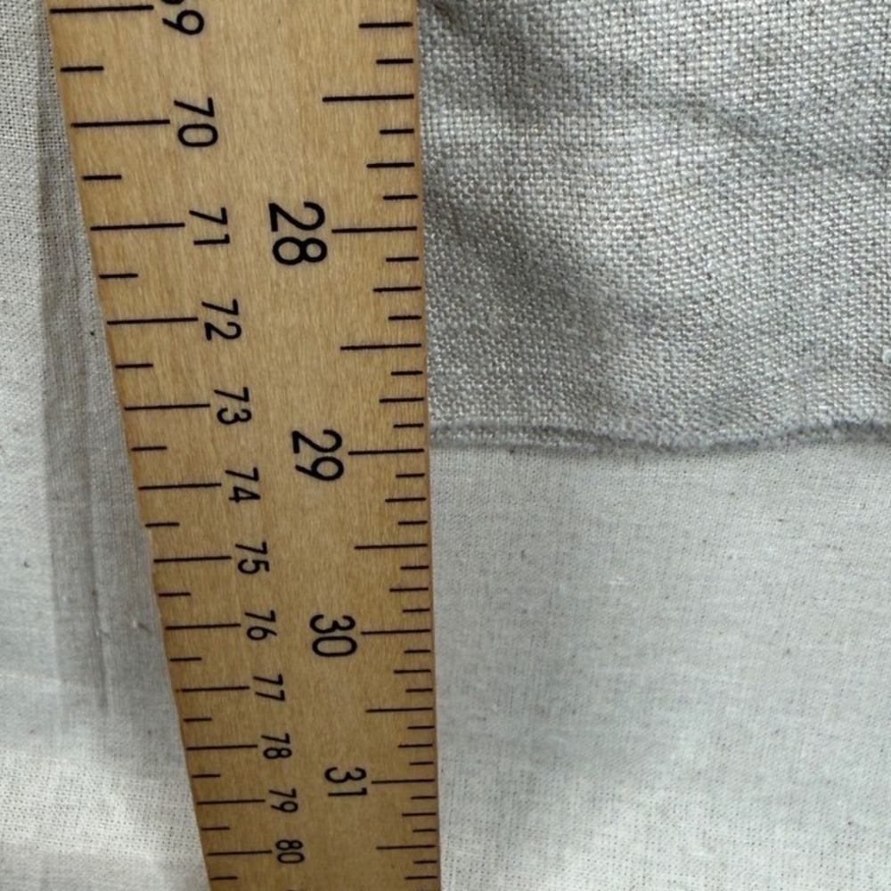 Ann Taylor LOFT Linen Straight Leg Marisa Trouser Pants size 6 Beige - Picture 10 of 10